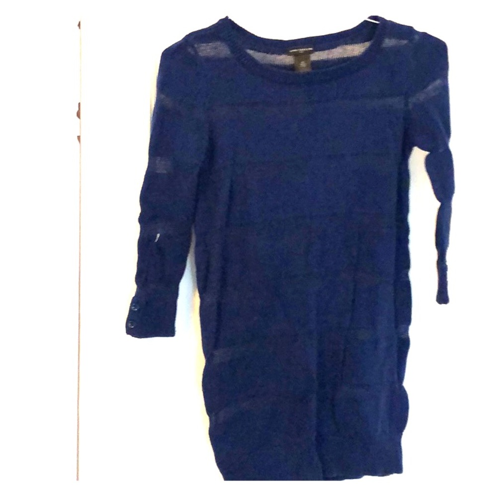 Navy blue sweater
